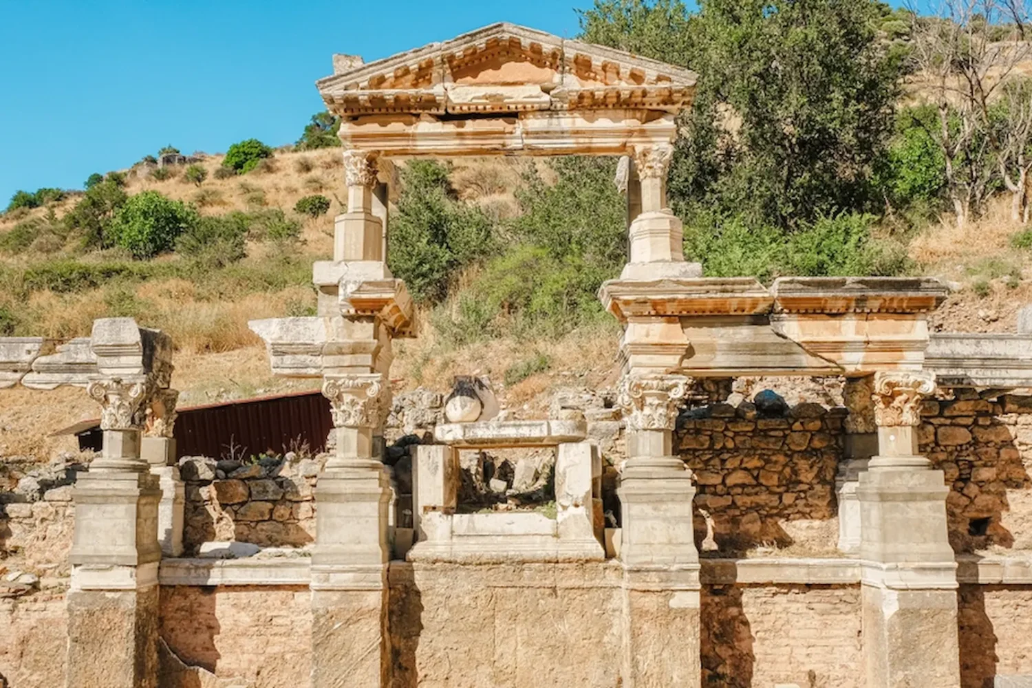 Remaining columns of the Temple of Artemis in Selcuk