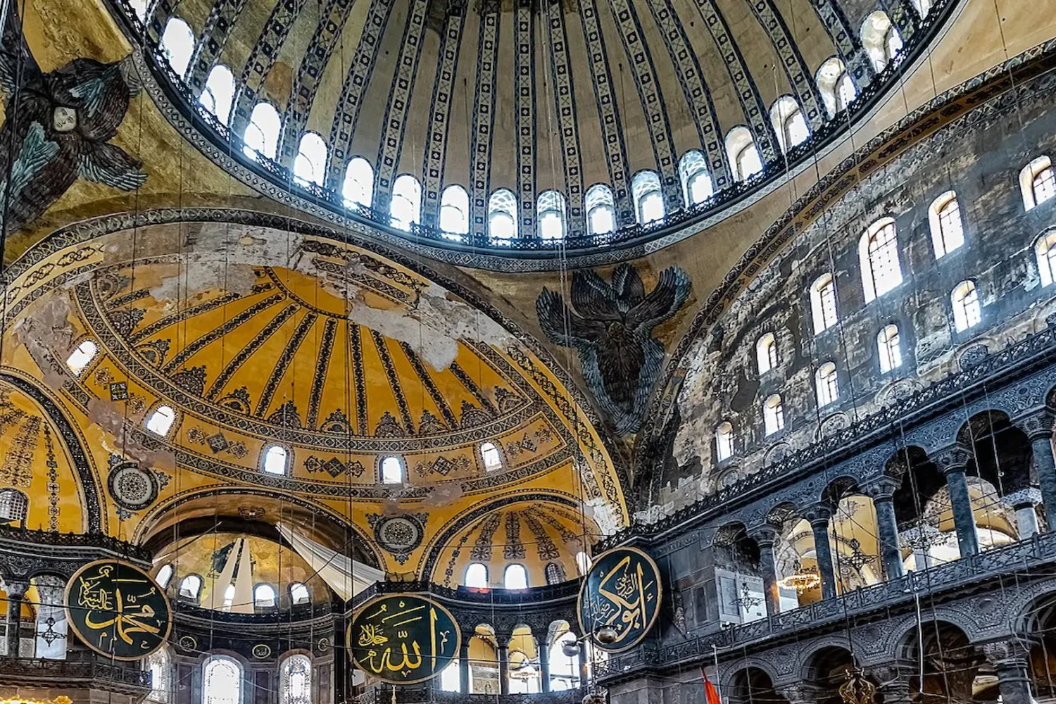Hagia Sophia dome istanbul sightseeing tours