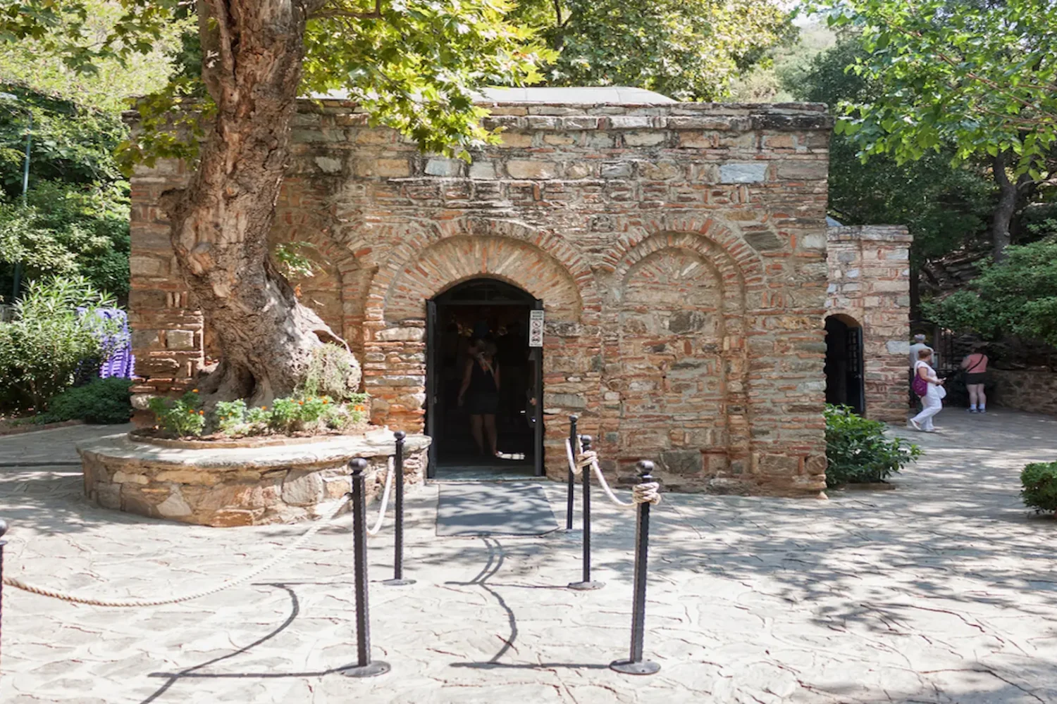 Exterior view of Virgin Mary’s House in Ephesus